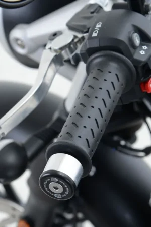 Dagaanbieding R&G - Bar End Slider - Protectors - Compatible with Triumph Speed Twin 1200 and Street Twin 900