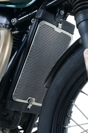 R&G - RADIATOR GUARD - Protectors - BLACK Garantie Inbegrepen