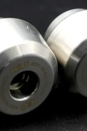 Laatste Versie R&G - BAR END SLIDER STAINLESS STEEL - Protectors - Compatibel met Triumph Tiger 850 en 900