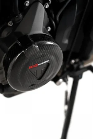 R&G - CARBON ENGINE CASE SLIDER LHS - Protectors - Geschikt voor Triumph Tiger en Trident Gratis Verzending