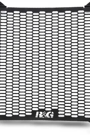 R&G - PRO RADIATOR GUARD BLACK - Protectors - Geschikt voor Aprilia RS660 en Tuono 660 Merkproduct