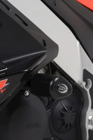 Authentiek R&G - CRASH PROTECTOR AERO WHITE - Protectors - Geschikt voor Aprilia RSV4 1100