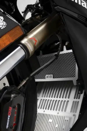 Nu Kopen R&G - RADIATOR GUARD BLACK - Protectors - Geschikt voor ENERGICA EGO + RS 21-/EVA RIBELLE RS 21-