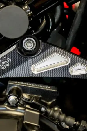 GILLES - STYLE PARTS ENGINE HOLDER - Protectors - Geschikt voor Kawasaki Z900RS Laatste Versie