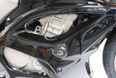 R&G - CRASH PROTECTOR AERO BLACK - Protectors - Geschikt voor Honda CBF1000GT FAIRED Origineel