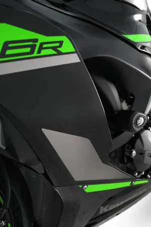 R&G - AERO NO-CUT FRAME SLIDERS - Protectors - White Speciale Aanbieding