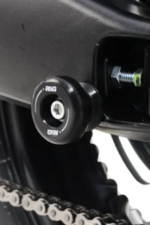 R&G - COTTON REELS, BLACK - Protectors - Geschikt voor Yamaha XSR 125 21- Beperkt Aanbod