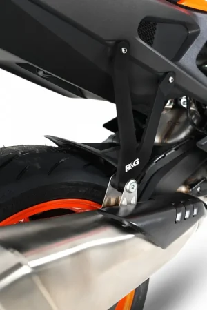 Gratis Retour R&G - EXHAUST HANGER-BLACK-KTM 990 DUKE '24- - Protectors - Compatibel met KTM 990 Duke R