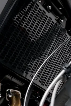 Lage Kosten R&G - PRO RADIATOR GUARD BLACK - Protectors - MOTO MORINI X-CAPE (650) 22-