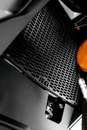 R&G - PRO RADIATOR GUARD BLACK-APRILIA RS 457 '24- - Protectors - Geschikt voor Aprilia RS 457 r en s Bulkbestelling