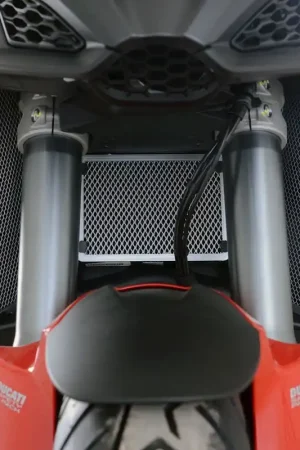 Koop Vandaag R&G - RADIATOR + OIL COOL GUARD BLACK - Protectors - Geschikt voor Ducati Multistrada V4