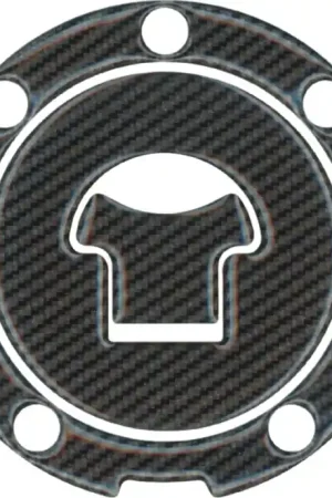 PRINT - TANK CAP COVER - Tank Cap Cover - Carbon Look Geld-Terug-Garantie