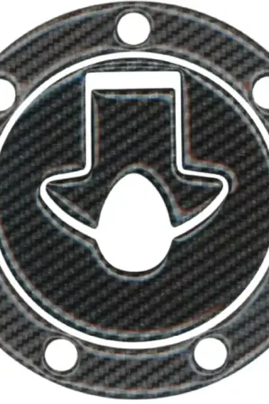 Lage Prijs PRINT - TANK CAP COVER, KAWASAKI -1999 - CARBON LOOK