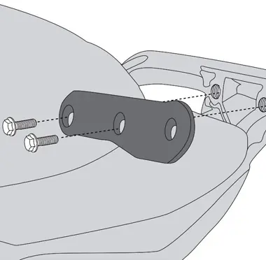 GIVI - G4114KIT - Screens - KIT TO INSTALL PL4114/PLX4114 Trendy