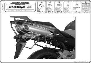 Koop Vandaag GIVI - T255-TUB - Brackets - Soft Luggage Holder