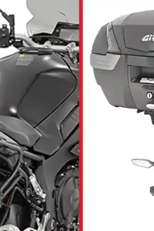 Professioneel GIVI - SR2129-REAR MONOLOCK/KEY RACK - Brackets - Compatibel met Yamaha MT-10