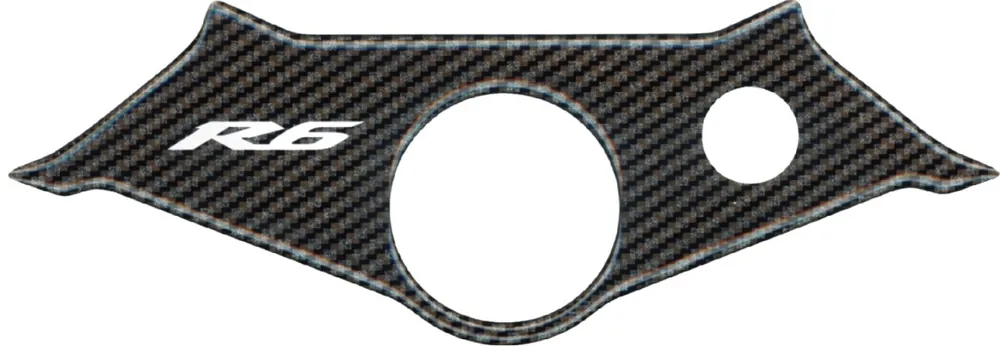 Favoriet PRINT - YOKE COVER YAMAHA R6 2003-2004 - Protection - CARBON LOOK