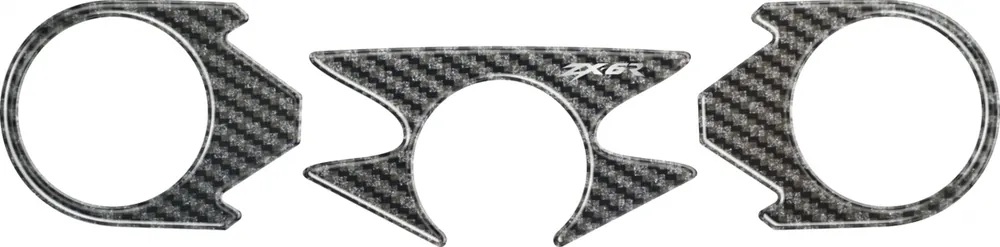 Exclusief PRINT - YOKE COVER KAWASAKI ZX6R 2007-2008 - Protection - Carbon Look