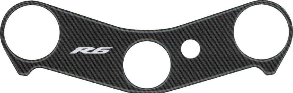 PRINT - YOKE COVER, YAMAHA R6 2006-2014 - Protection - CARBON LOOK Limited Edition