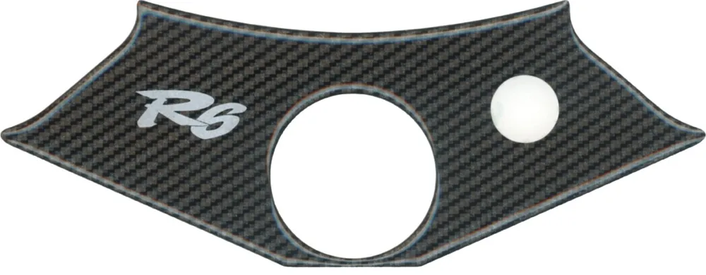 PRINT - YOKE COVER, YAMAHA R6 -2002 - Protection - CARBON LOOK Wereldwijde Verzending