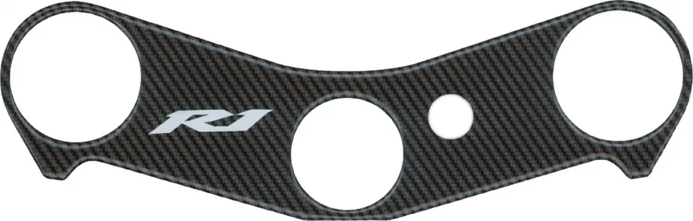 PRINT - YOKE COVER YAMAHA R1 2004-2006 - Protection - Carbon Look Geld-Terug-Garantie
