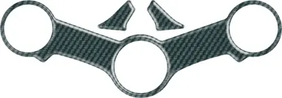 PRINT - YOKE COVER - Protection - Carbon Look Professioneel