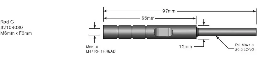 DYNOJET - SHIFT ROD C - Quickshift - Quickshifter Accessoires Koopje