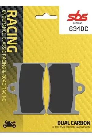 Authentiek SBS Dual Carbon raceremblokken (634)