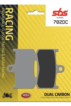 SBS Dual Carbon raceremblokken (782) Nieuwe Collectie