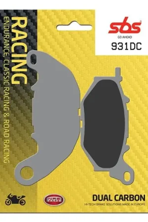 Ambachtelijk SBS Dual Carbon raceremblokken (931)