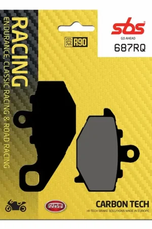 SBS remblokken achterzijde racing RQ (687) Actieprijs