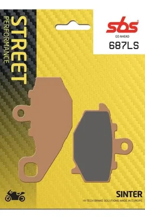 SBS remblokken achterzijde sinter (687) Voordeelprijs
