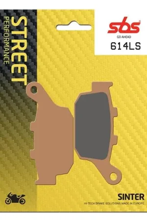 Fabrieksprijs SBS remblokken achterzijde sinter straat (614)