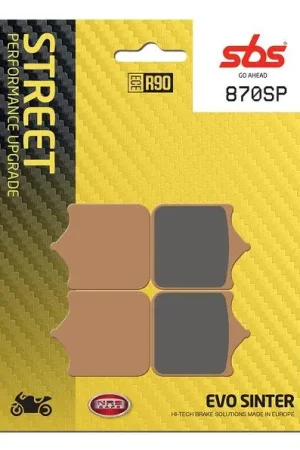 SBS remblokken voorzijde Evo sinter straat (870) Handgemaakt