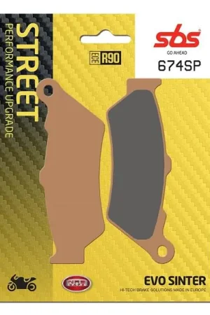 Nu Kopen SBS remblokken voorzijde Evo sinter straat (674)