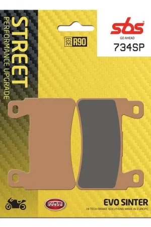 Luxe SBS remblokken voorzijde Evo sinter straat (734)