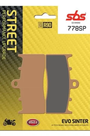 SBS remblokken voorzijde Evo sinter straat (778) Exclusief