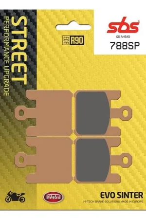 Hoge Kwaliteit SBS remblokken voorzijde Evo sinter straat (788)