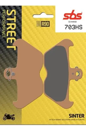Merkproduct SBS remblokken voorzijde sinter (703) HS