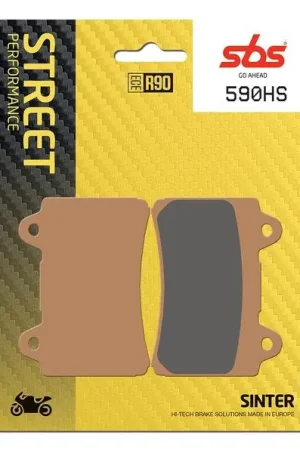 Limited Edition SBS remblokken voorzijde sinter straat (590)