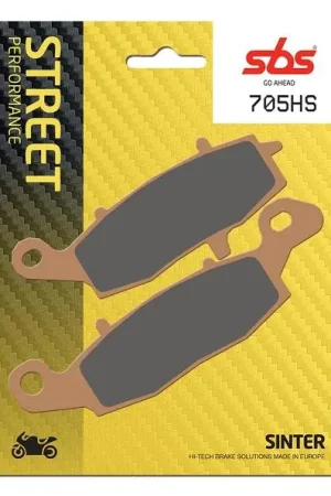 Beperkt Aanbod SBS remblokken voorzijde sinter straat (705) links