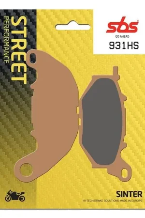 SBS remblokken voorzijde sinter straat (931) Wereldwijde Verzending