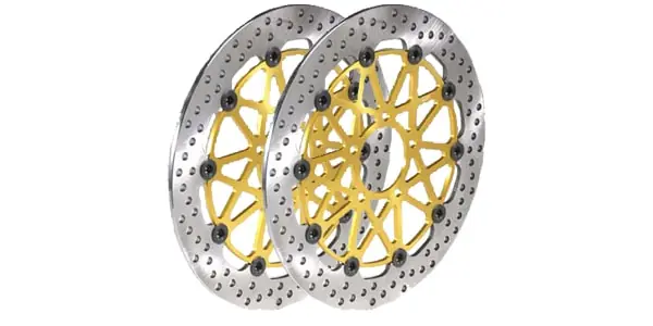 Brembo remschijf Ducati Multistrada 1200 2010- HPK Supersport (set) Limited Edition